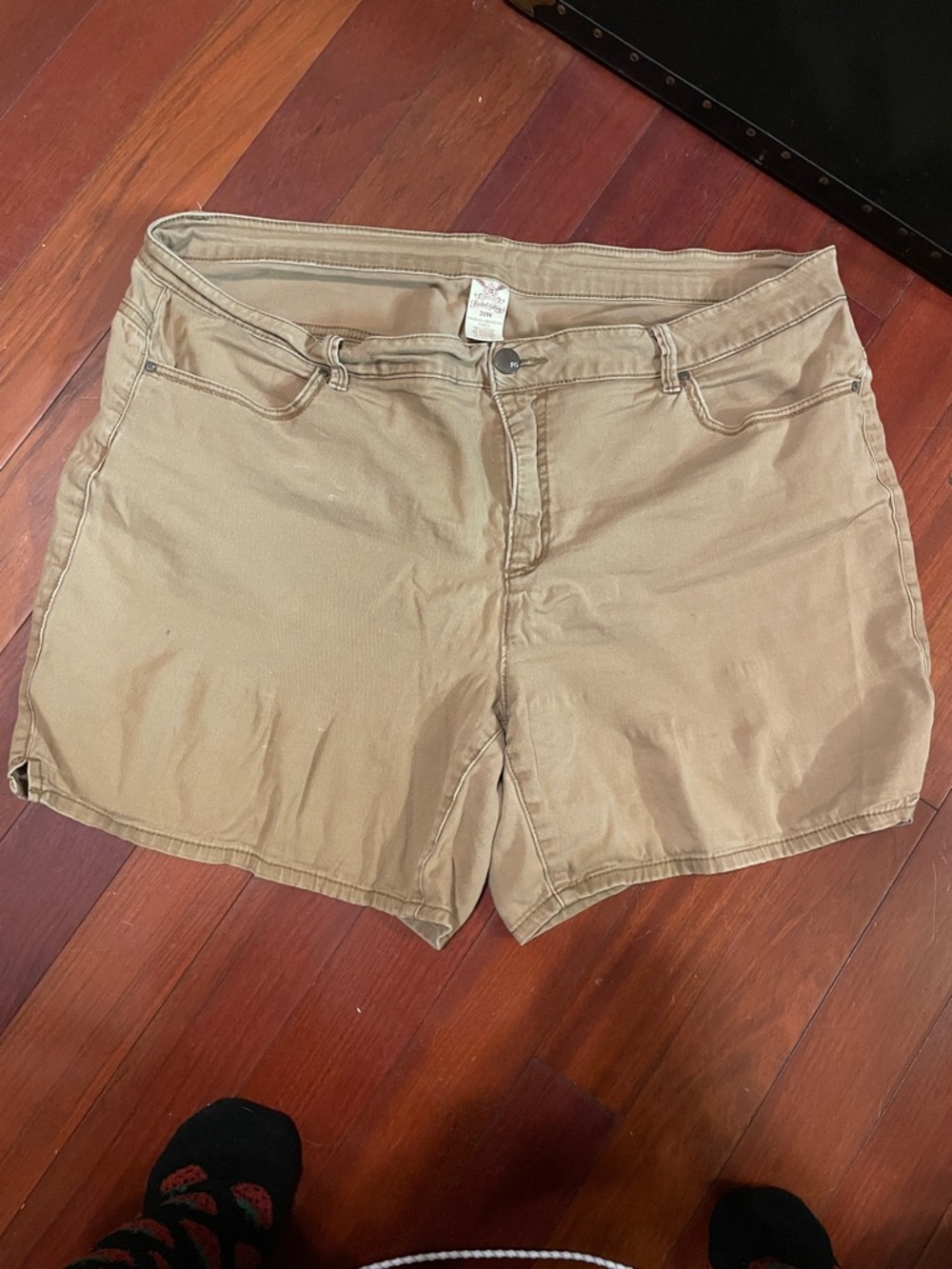 Faded Glory Tan Women's Bermuda Shorts